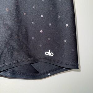 ALO Yoga Black High-Waisted Performance Shorts